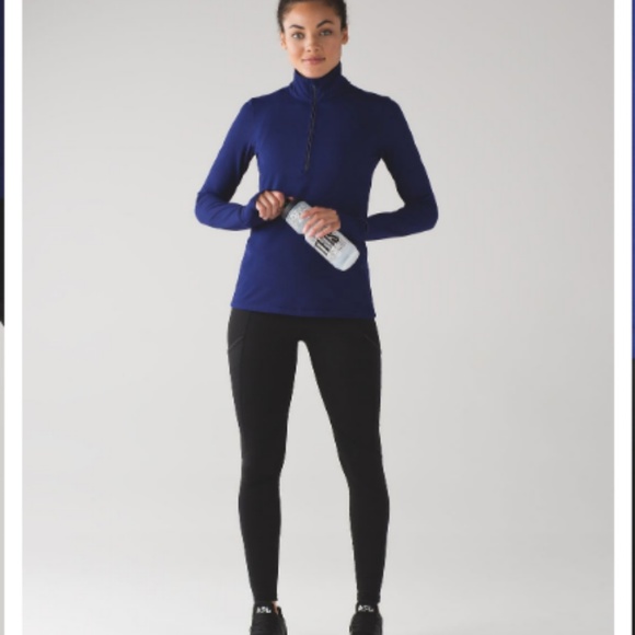 Lululemon Outrun 1/2 Half Zip Pullover Hero Blue - Picture 2 of 8